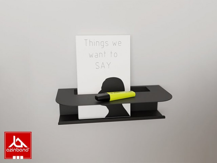 شلف فلزی کنار تخت تبلت | کتاب کد 78 - شماره 6