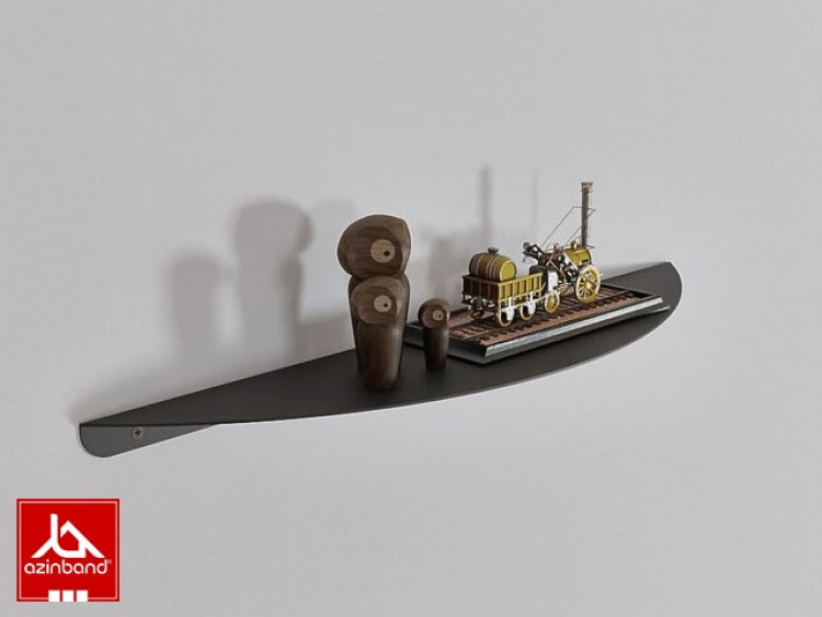 شلف دیواری فلزی دایره ای کد 80 - شماره 0