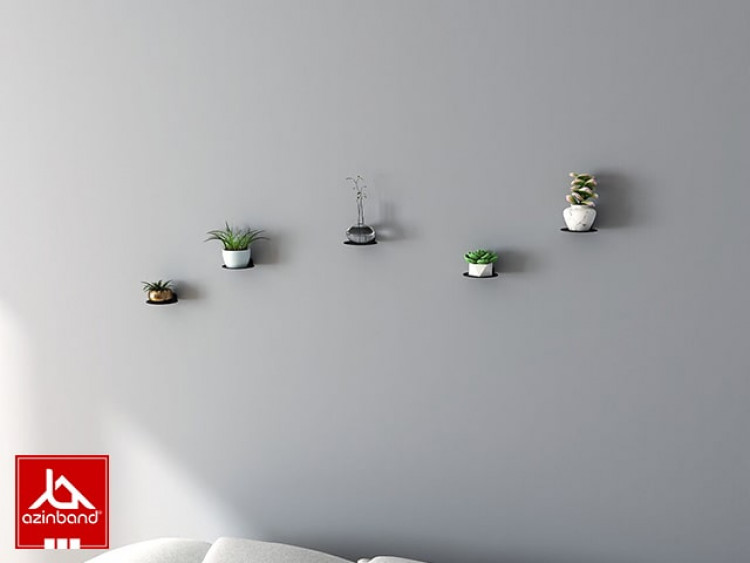 شلف فلزی مینیمال گلدان کد 130 - شماره 5