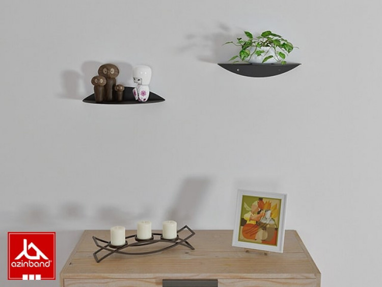 شلف دیواری فلزی دایره ای کد 82 - شماره 4