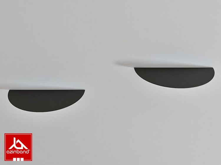 شلف دیواری فلزی دایره ای کد 82 - شماره 8