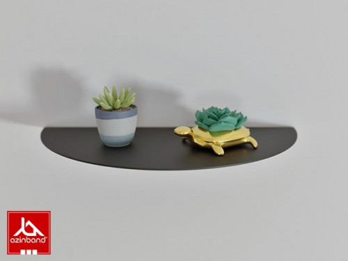 شلف دیواری فلزی دایره ای کد 82