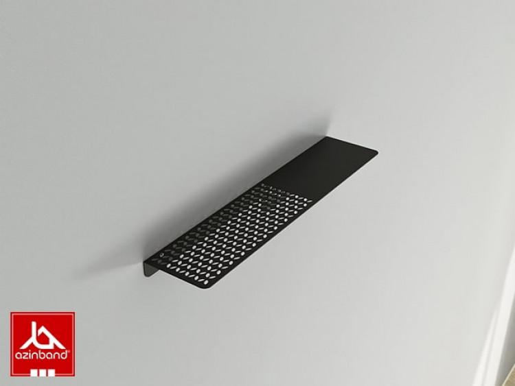 شلف فلزی دیواری با طرح اسلیمی کد 85 - شماره 7