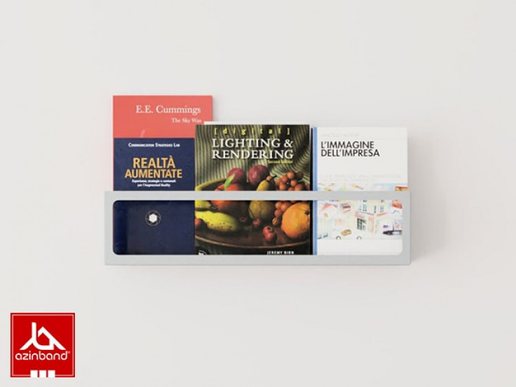 شلف دیواری فلزی کتاب کد 86 - شماره 1