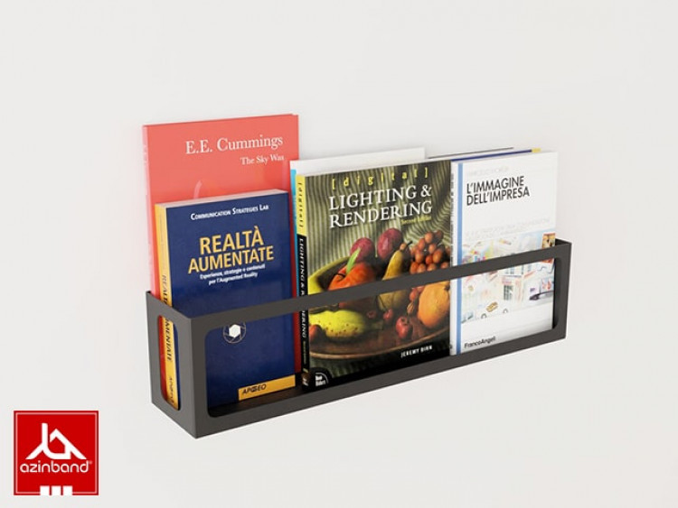 شلف دیواری فلزی کتاب کد 86 - شماره 2