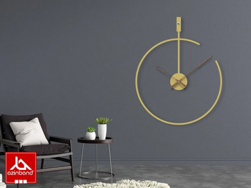 ساعت دیواری فلزی کد 45