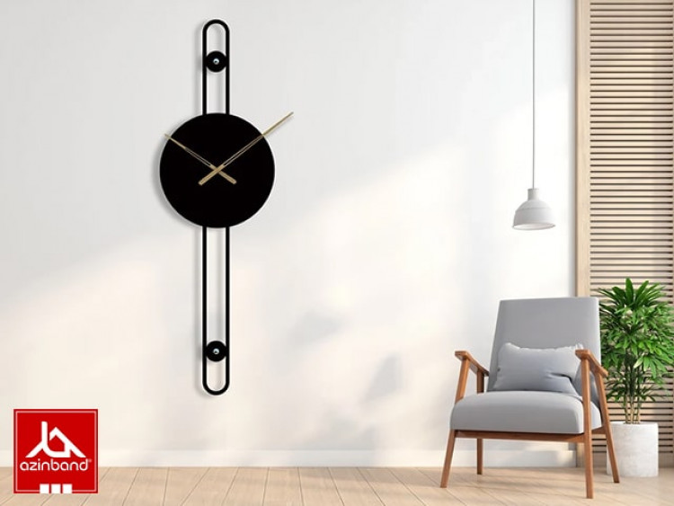 ساعت دیواری فلزی کد 46 - شماره 6