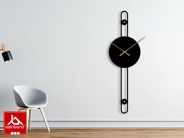 ساعت دیواری فلزی کد 46 - شماره 5