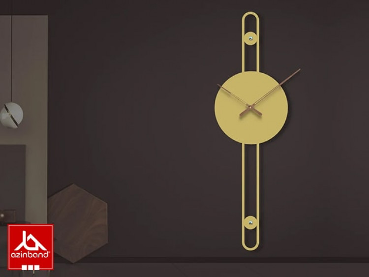 ساعت دیواری فلزی کد 46 - شماره 2