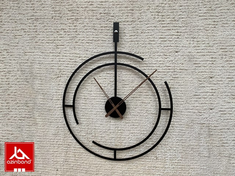 ساعت دیواری فلزی کد 47 - شماره 1
