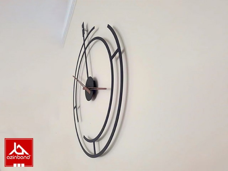 ساعت دیواری فلزی کد 47 - شماره 4