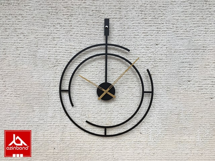 ساعت دیواری فلزی کد 47 - شماره 3
