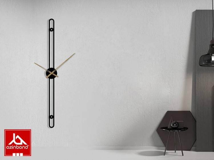 ساعت دیواری فلزی کد 49 - شماره 2