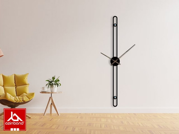 ساعت دیواری فلزی کد 49 - شماره 1