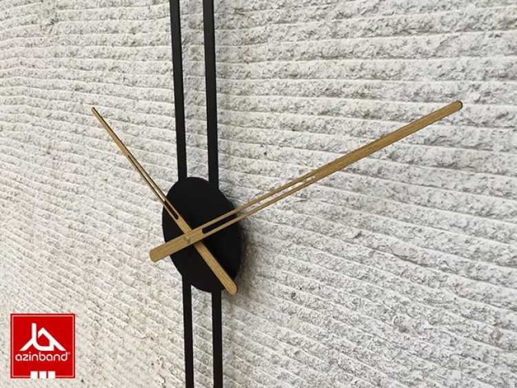 ساعت دیواری فلزی کد 49 - شماره 5