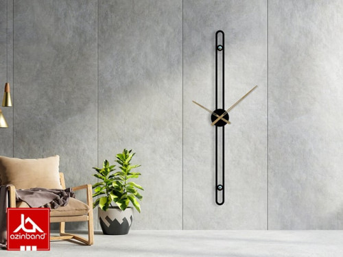 ساعت دیواری فلزی کد 49