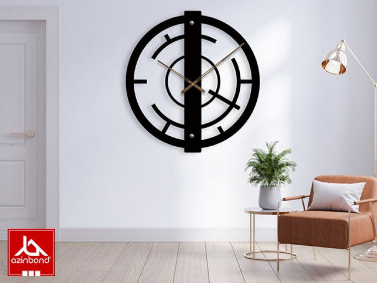 ساعت دیواری فلزی کد 50 - شماره 2