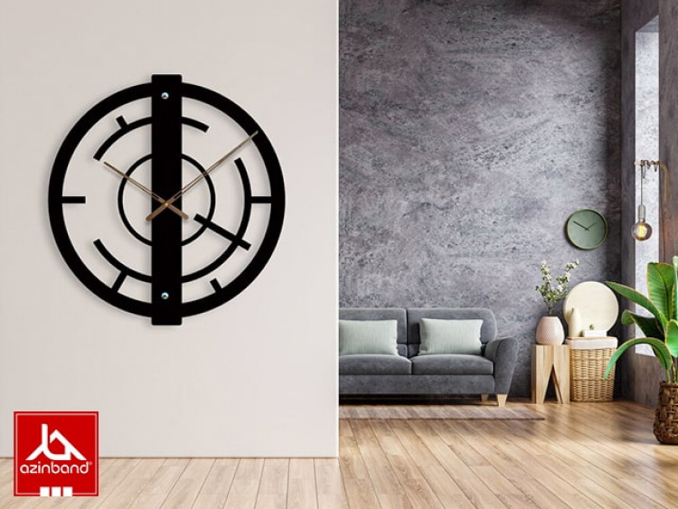 ساعت دیواری فلزی کد 50 - شماره 3