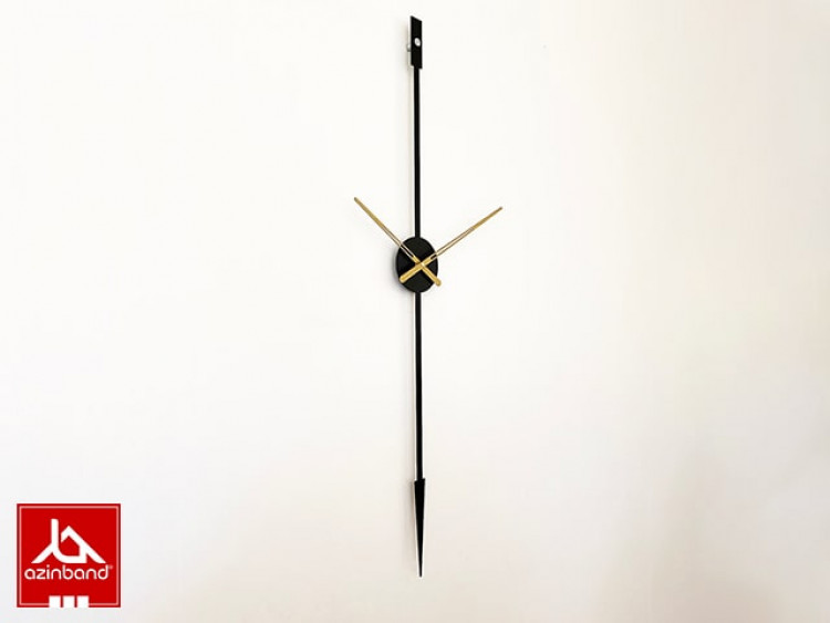ساعت دیواری فلزی کد 54 - شماره 5
