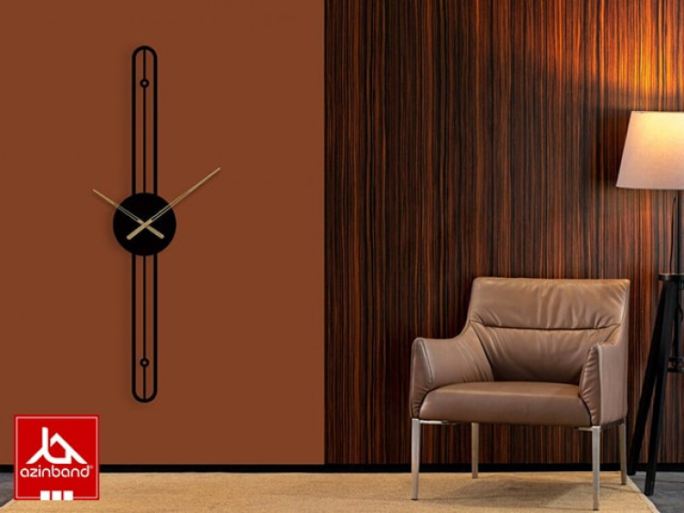 ساعت دیواری فلزی کد 56 - شماره 1