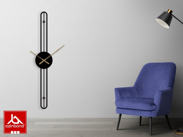 ساعت دیواری فلزی کد 56 - شماره 3