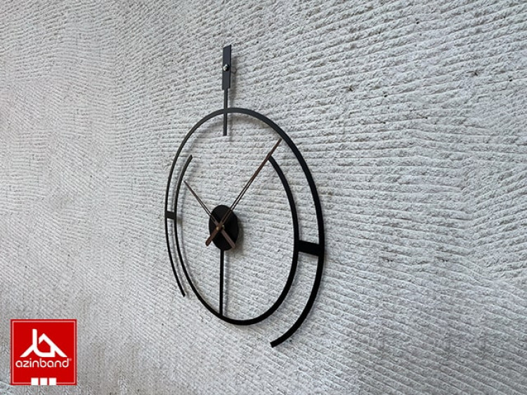 ساعت دیواری فلزی کد 57 - شماره 1