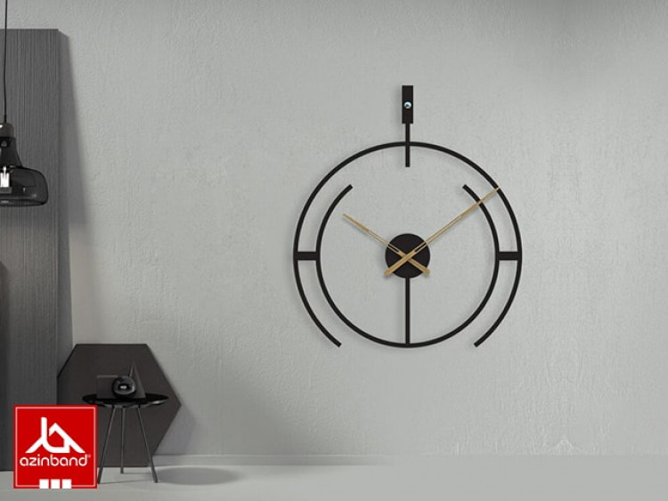 ساعت دیواری فلزی کد 57 - شماره 4