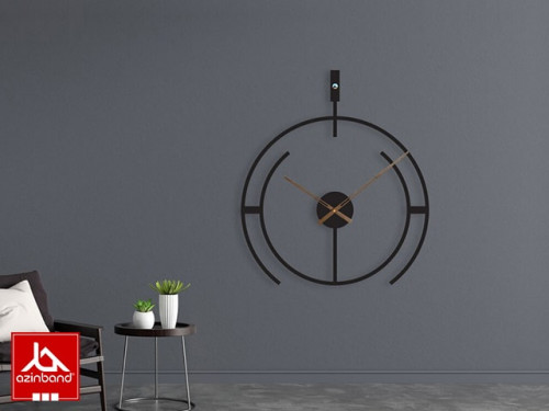 ساعت دیواری فلزی کد 57