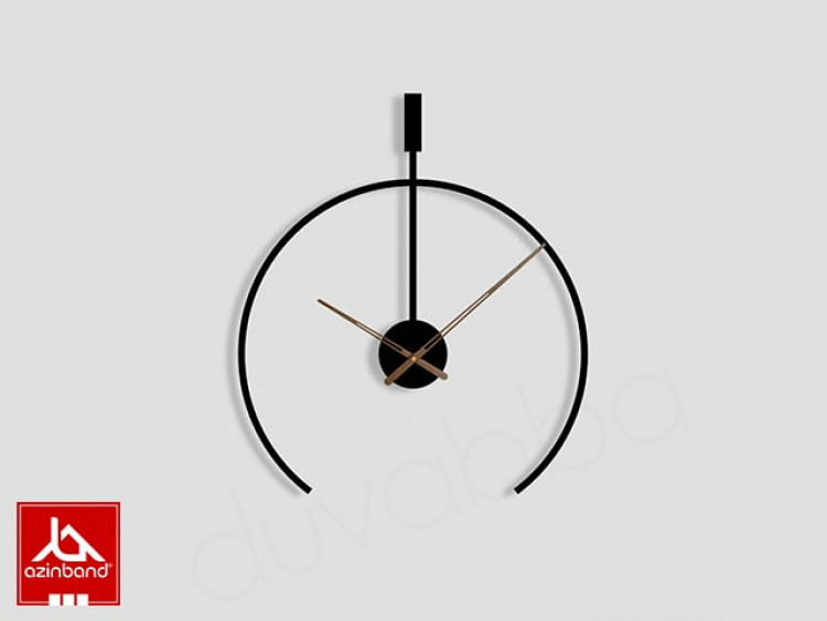 ساعت دیواری فلزی کد 59 - شماره 1