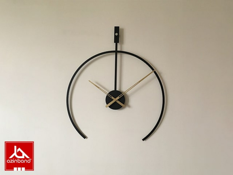 ساعت دیواری فلزی کد 59 - شماره 2