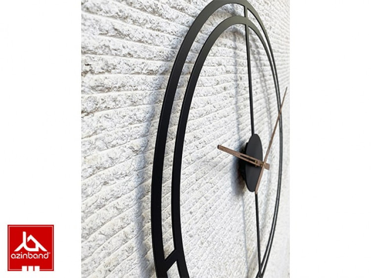 ساعت دیواری فلزی کد 60 - شماره 1