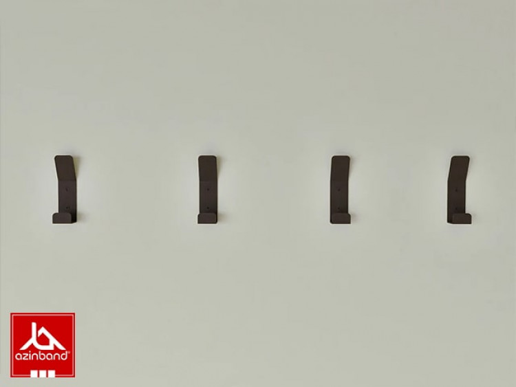 قلاب دیواری فلزی مدرن کد 30 - شماره 2