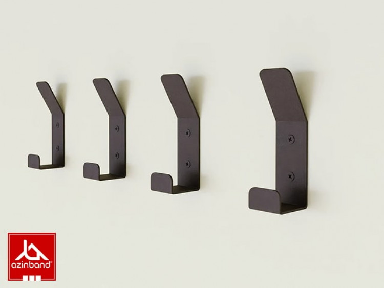 قلاب دیواری فلزی مدرن کد 30 - شماره 0