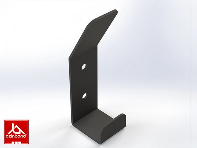 قلاب دیواری فلزی مدرن کد 30 - شماره 3