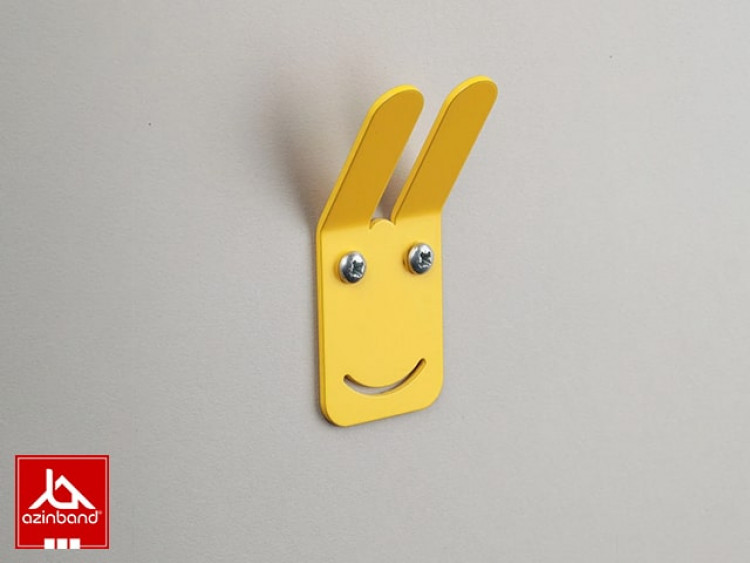 پک سه عددی قلاب دیواری فلزی کودک کد 32 - شماره 2