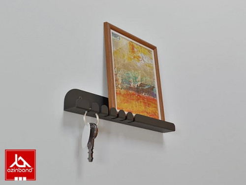 جاکلیدی دیواری فلزی مدرن کد 33