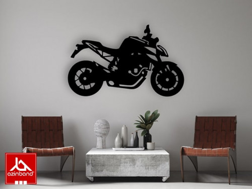 قاب دیواری فلزی طرح موتور کد 17