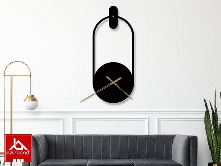 ساعت دیواری فلزی کد 62 - شماره 4