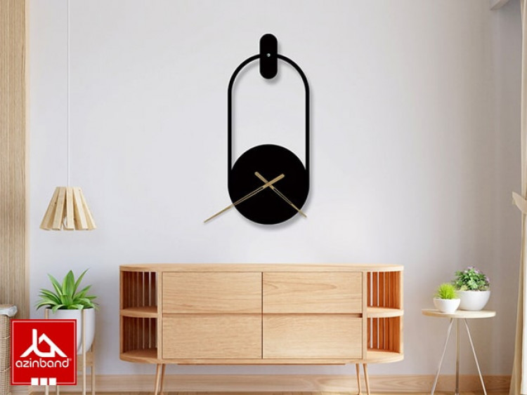 ساعت دیواری فلزی کد 62 - شماره 1