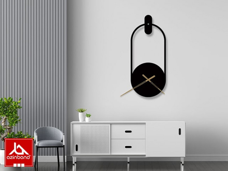 ساعت دیواری فلزی کد 62 - شماره 2