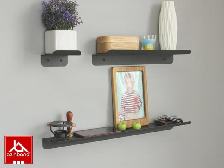 پک سه عددی شلف فلزی دیواری کد 88 - شماره 1