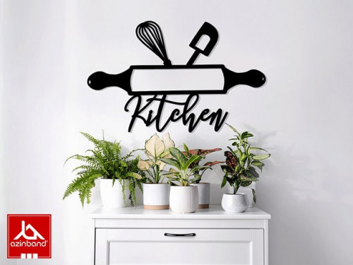 قاب دیواری فلزی طرح kitchen کد 39