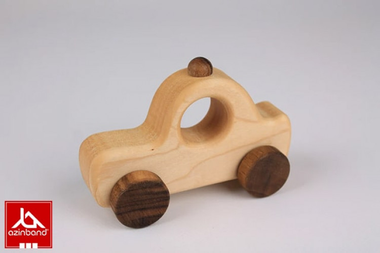 ماشین آمبولانس چوبی کد 104 - شماره 1