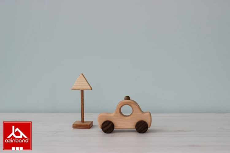 ماشین آمبولانس چوبی کد 104 - شماره 6