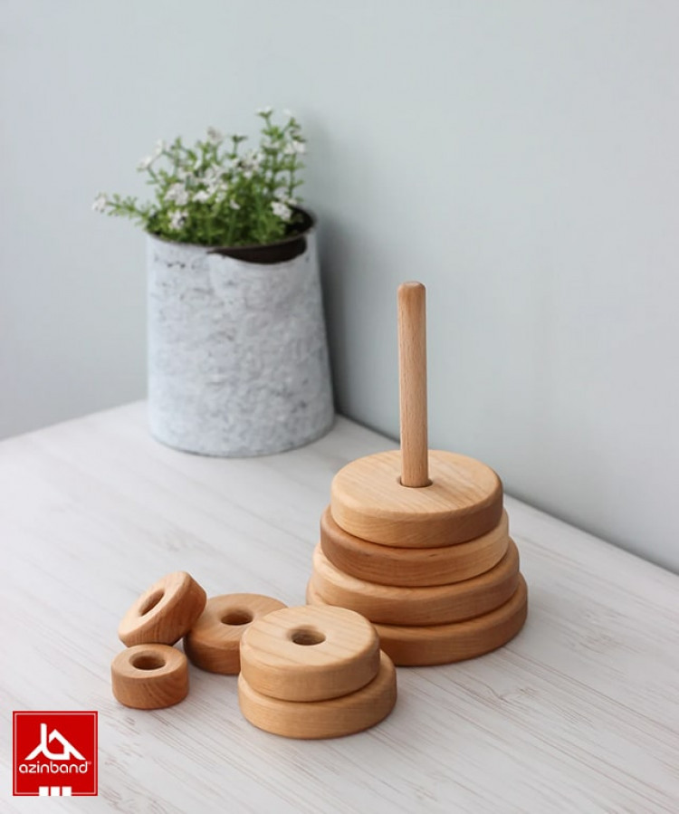 برج هوش چوبی کد 106 - شماره 6