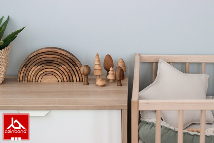 اسباب بازی چوبی رنگین کمان کد 109 - شماره 7