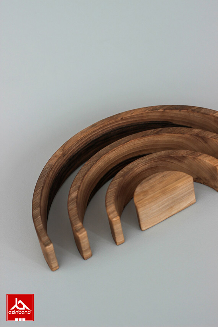 اسباب بازی چوبی رنگین کمان کد 109 - شماره 1