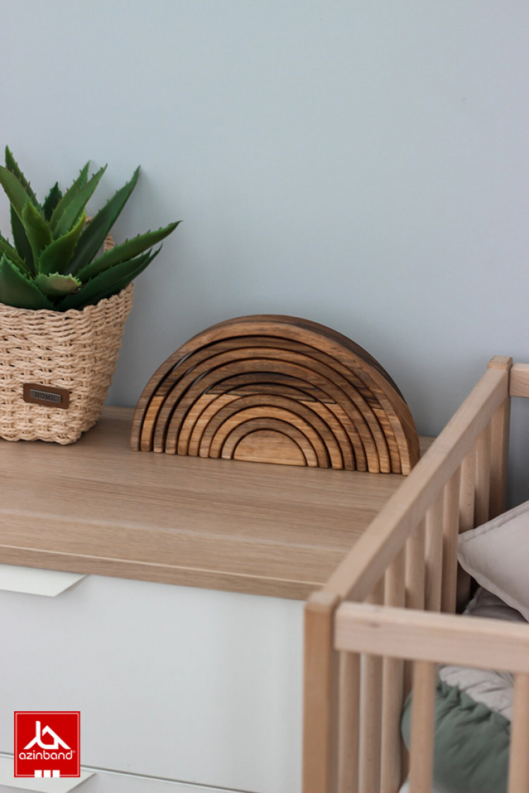 اسباب بازی چوبی رنگین کمان کد 109 - شماره 2