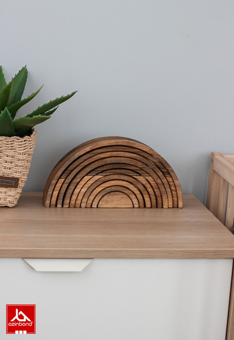 اسباب بازی چوبی رنگین کمان کد 109 - شماره 0