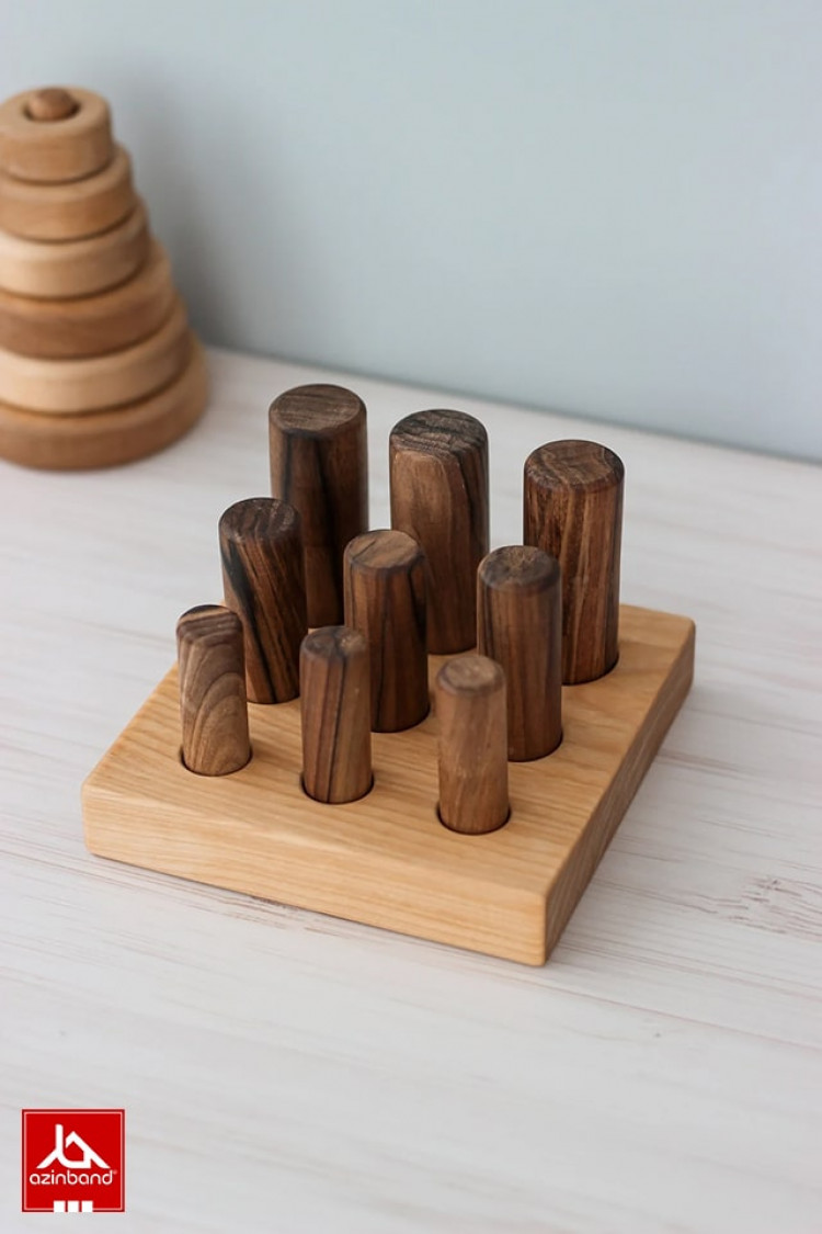 پازل مرتب سازی سیلندر مونته سوری کد 110 - شماره 0